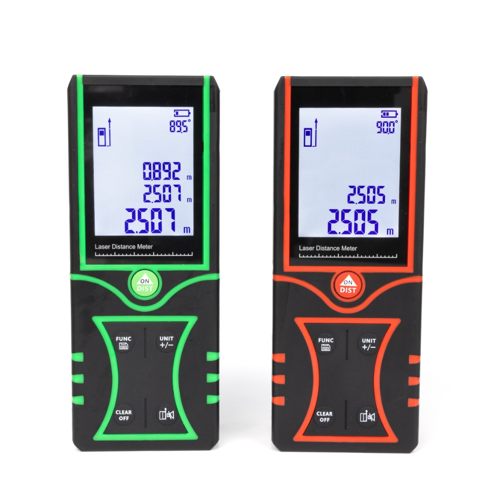 Laser Distance Measure - เครื่องวัดระยะเลเซอร์อุตสาหกรรม รุ่น GS-16 สีแดง ระยะ 120