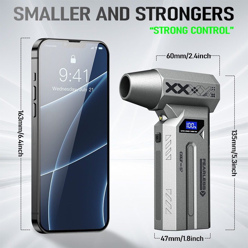 พัดลมเทอร์โบแบบชาร์จไฟได้ เครื - Electronics Gadgets For Home บทวิจารณ์และราคา