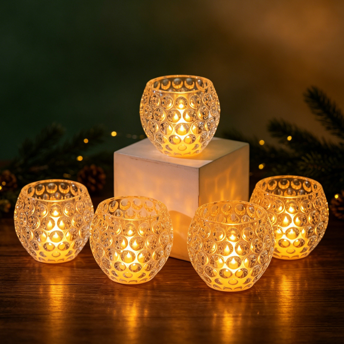 เทียนไฟฟ้า LED ดีไซน์รังผึ้งคร - Electronics Gadgets For Home บทวิจารณ์และราคา