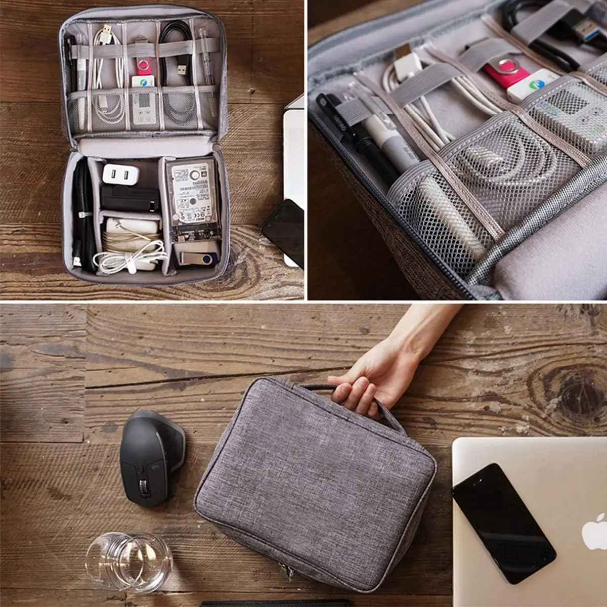 กระเป๋าดิจิตอลแบบพกพาอเนกประสง - Electronics Gadgets And Accessories บทวิจารณ์และราคา