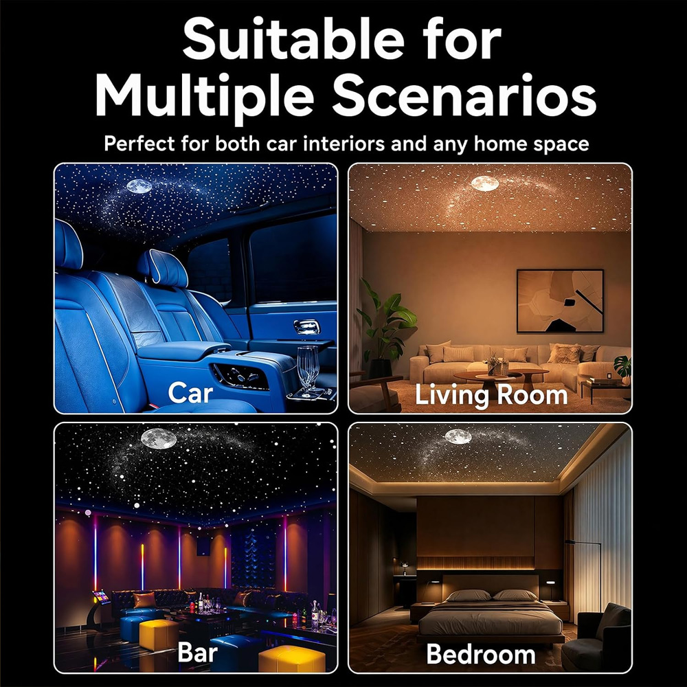 โปรเจคเตอร์ท้องฟ้าดาวหมุนได้ 2 - Mini Projector Portable บทวิจารณ์และราคา