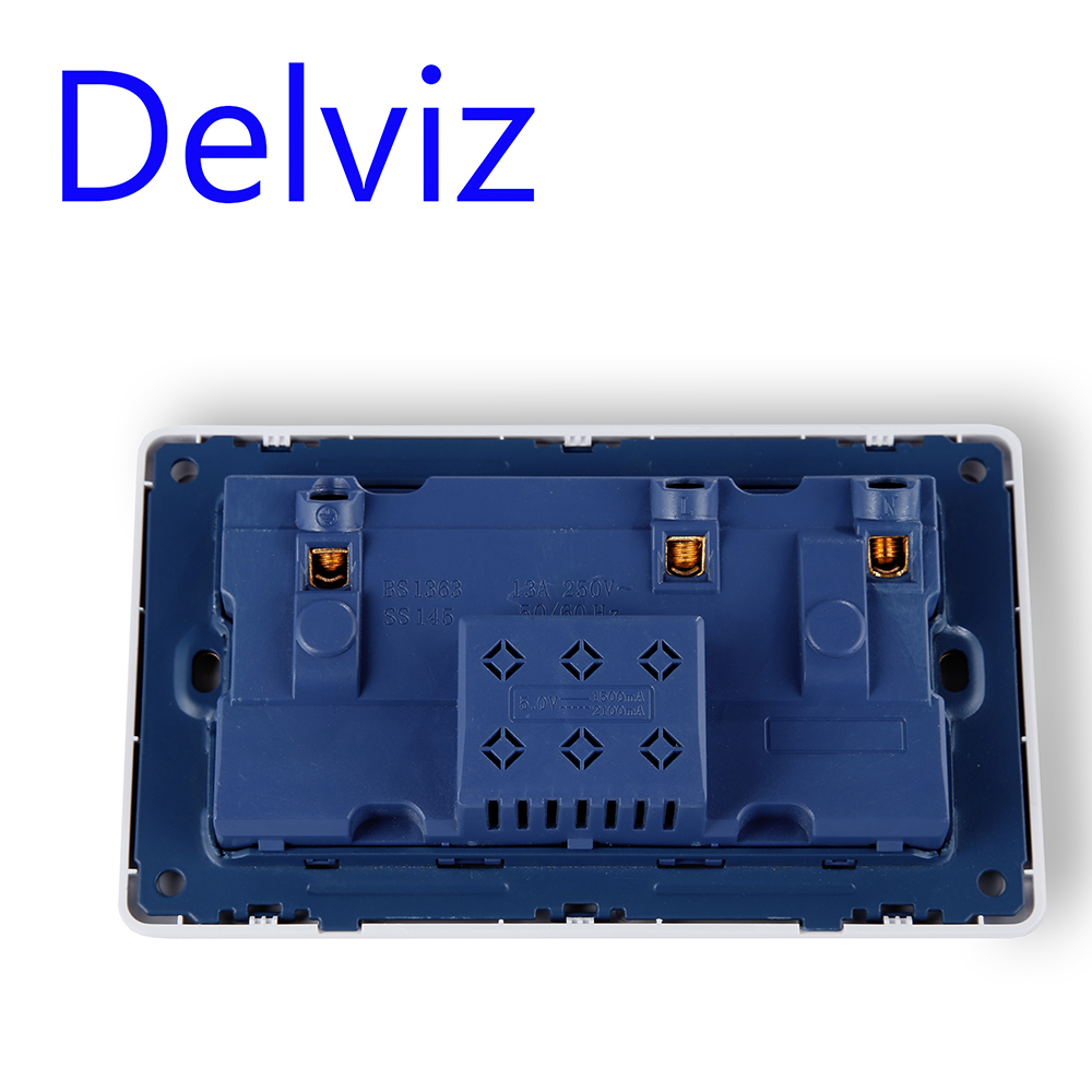 เต้ารับติดผนัง Delviz พร้อมพอร - Electronics Gadgets For Home บทวิจารณ์และราคา