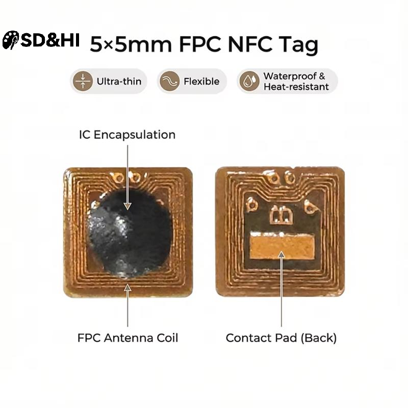 1/5/10 ชิ้น สติ๊กเกอร์แท็ก NFC - Nfc Tag Programmable บทวิจารณ์และราคา