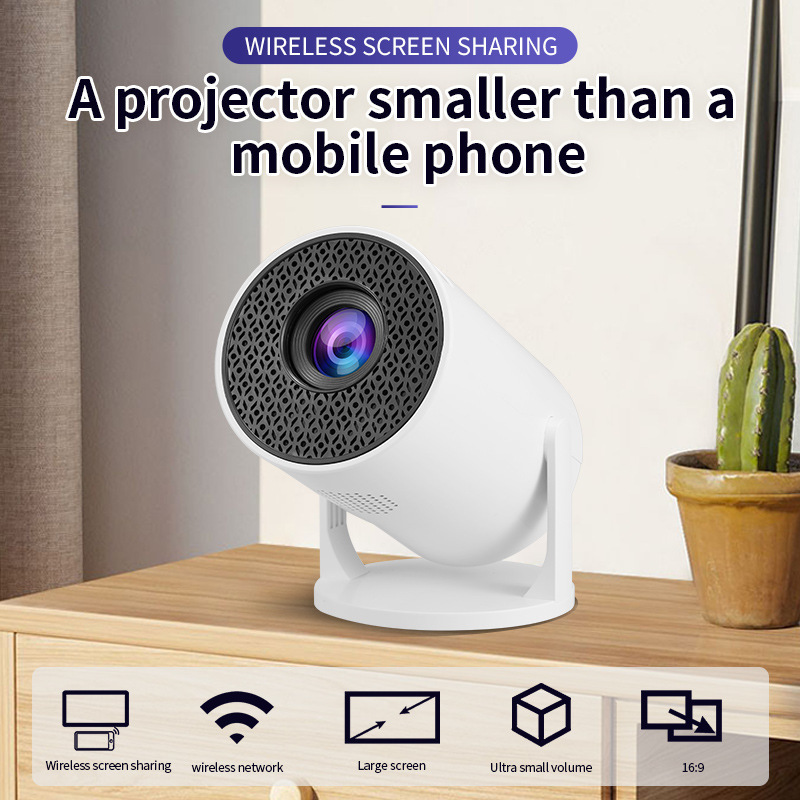โปรเจคเตอร์วิดีโอขนาดเล็กอัจฉร - Mini Projector Portable บทวิจารณ์และราคา