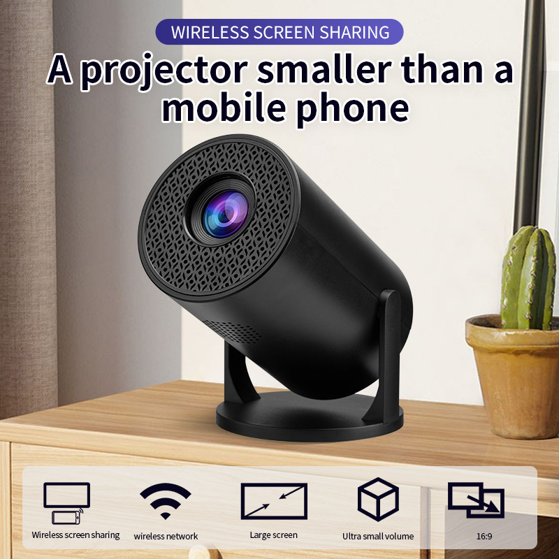 โปรเจคเตอร์วิดีโอขนาดเล็กอัจฉร - Mini Projector Portable บทวิจารณ์และราคา