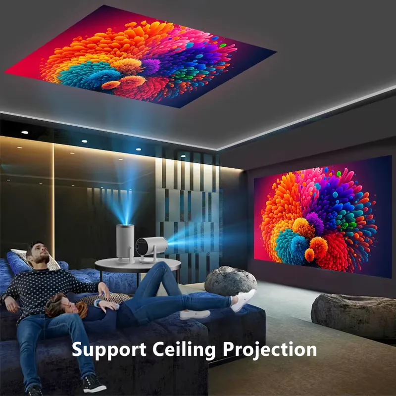 โปรเจคเตอร์ขนาดเล็กพกพา B66 Mi - Mini Projector Portable บทวิจารณ์และราคา