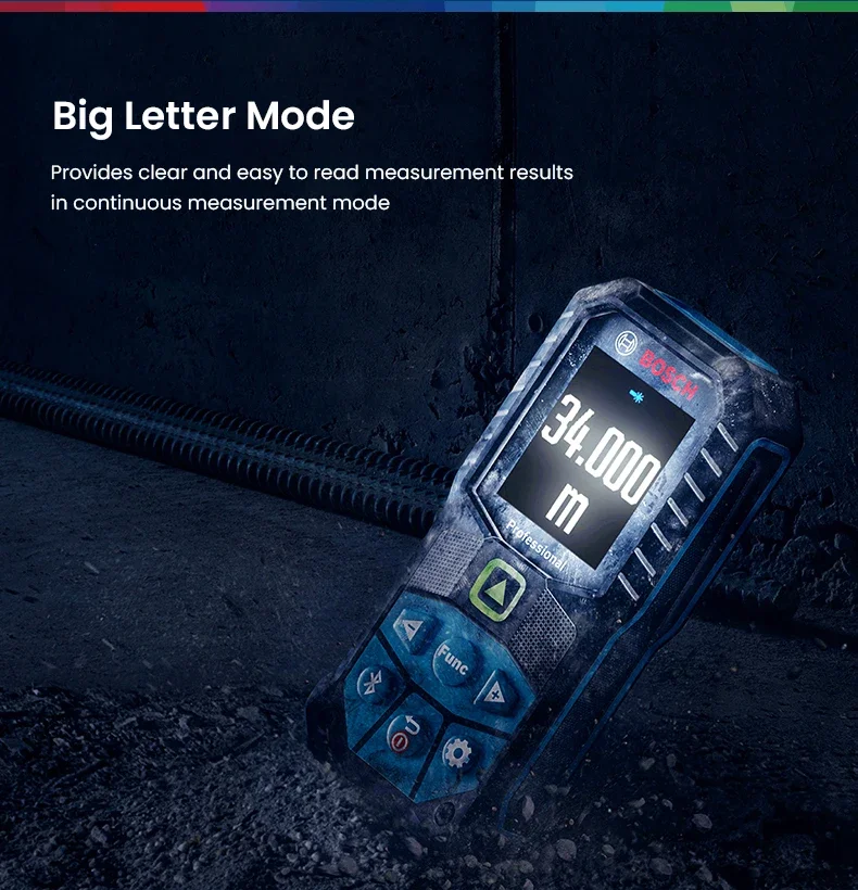 Bosch GLM 50-27 CG เครื่องวัดร - Laser Distance Measure บทวิจารณ์และราคา