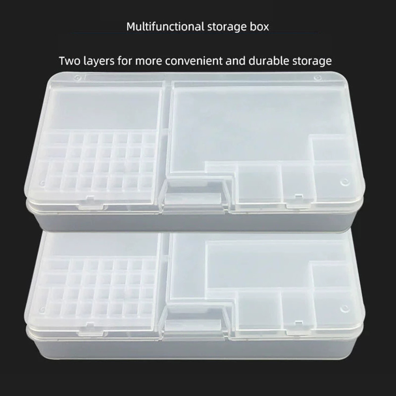 กล่องเก็บส่วนประกอบพลาสติกใสแบ - Electronics Gadgets And Accessories บทวิจารณ์และราคา
