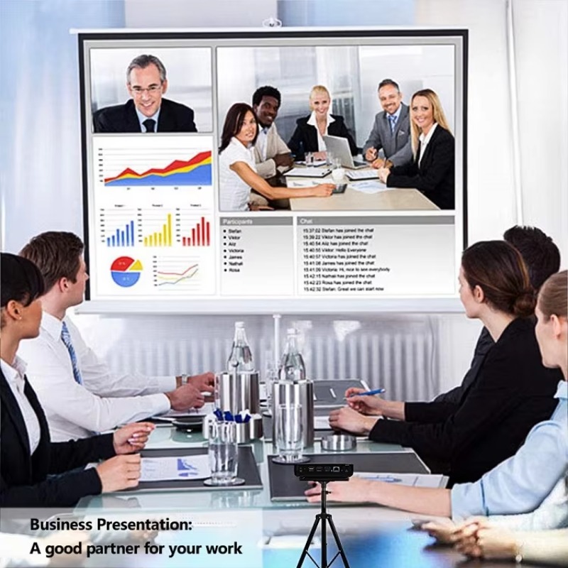 โปรเจคเตอร์โฮมเธียเตอร์พกพา WO - Mini Projector Portable บทวิจารณ์และราคา