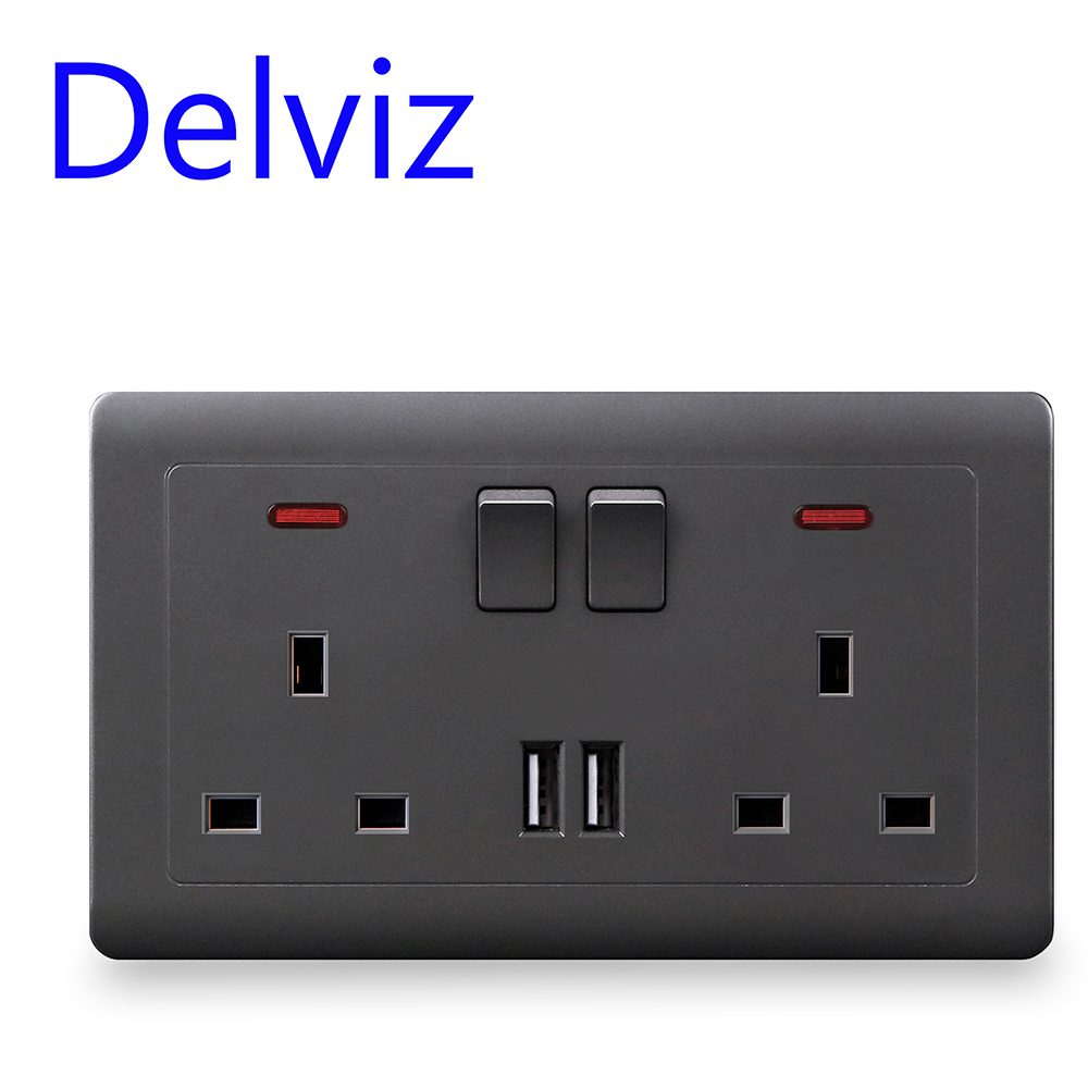 Delviz เต้าเสียบไฟ USB, 5V 2.1 - Electronics Gadgets For Home บทวิจารณ์และราคา