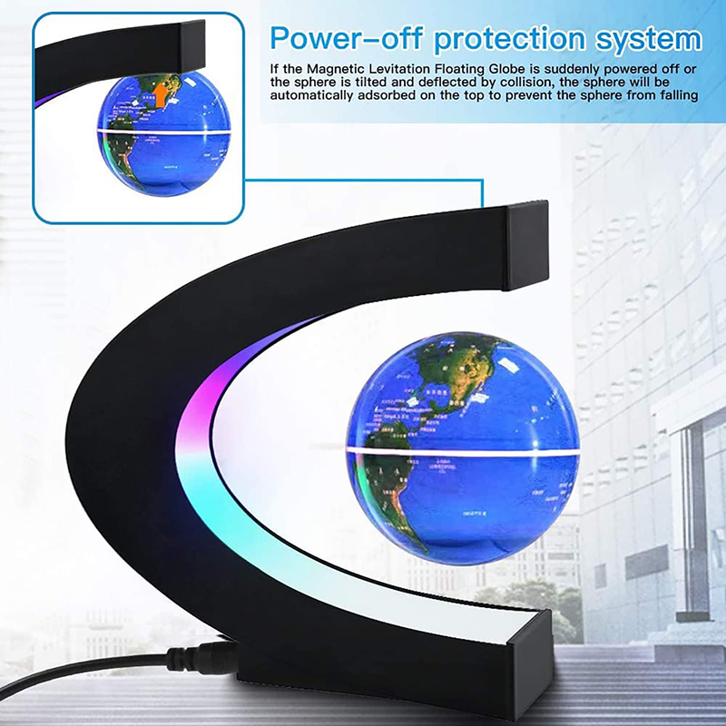 ลูกโลกแม่เหล็กลอยได้ ไฟ LED แผ - Electronics Gadgets For Home บทวิจารณ์และราคา