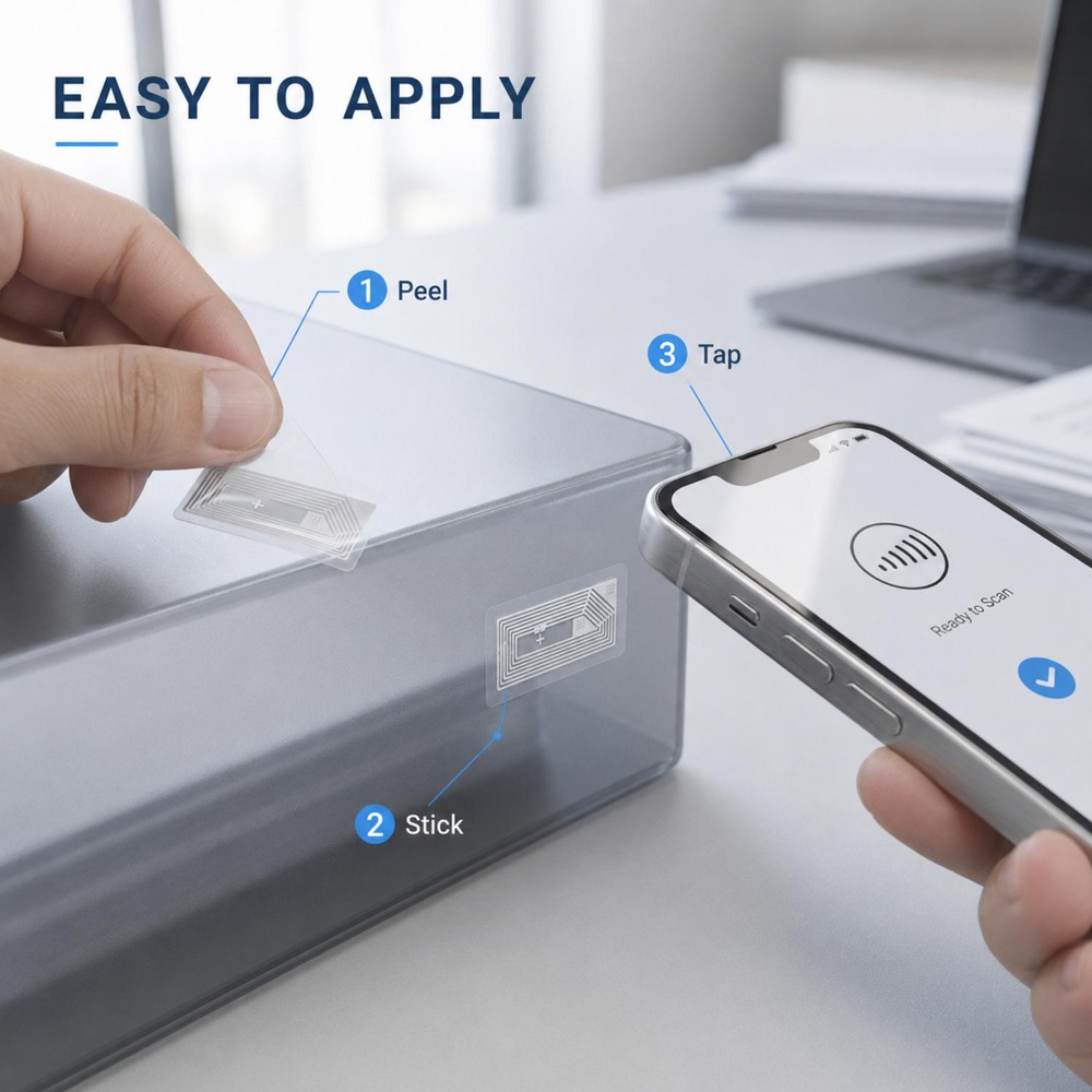 สติกเกอร์ NFC รุ่น Ntag213 แบบ - Nfc Tag Programmable บทวิจารณ์และราคา