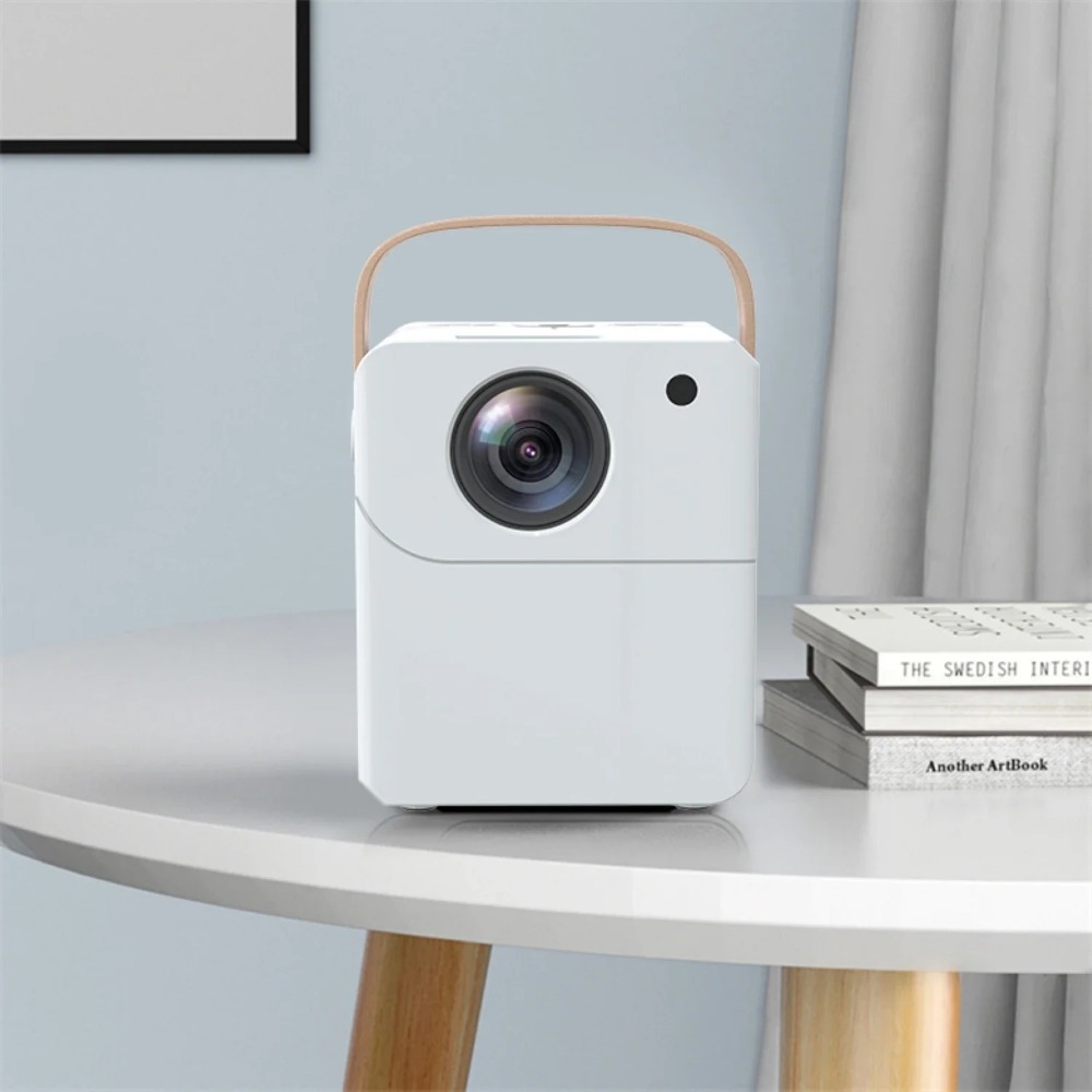 สมาร์ทแบบพกพา 4K โปรเจคเตอร์มิ - Mini Projector Portable บทวิจารณ์และราคา