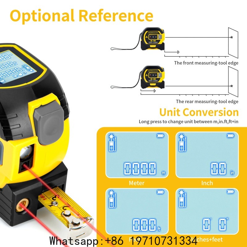 เครื่องวัดระยะเลเซอร์ดิจิตอล 3 - Laser Distance Measure บทวิจารณ์และราคา